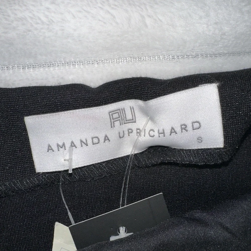 Amanda Uprichard Leather Front Mini Skirt Copper  Size‎ Small